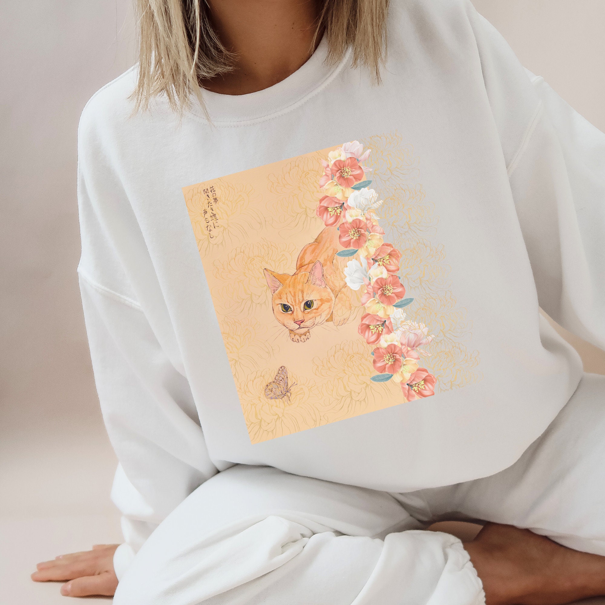 Japanese cat sweater deals
