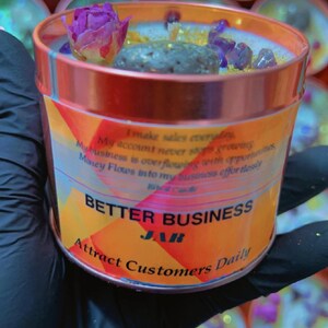 Better Business Jar Ritual Candles