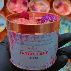 Ignite Love Jar Ritual Candles