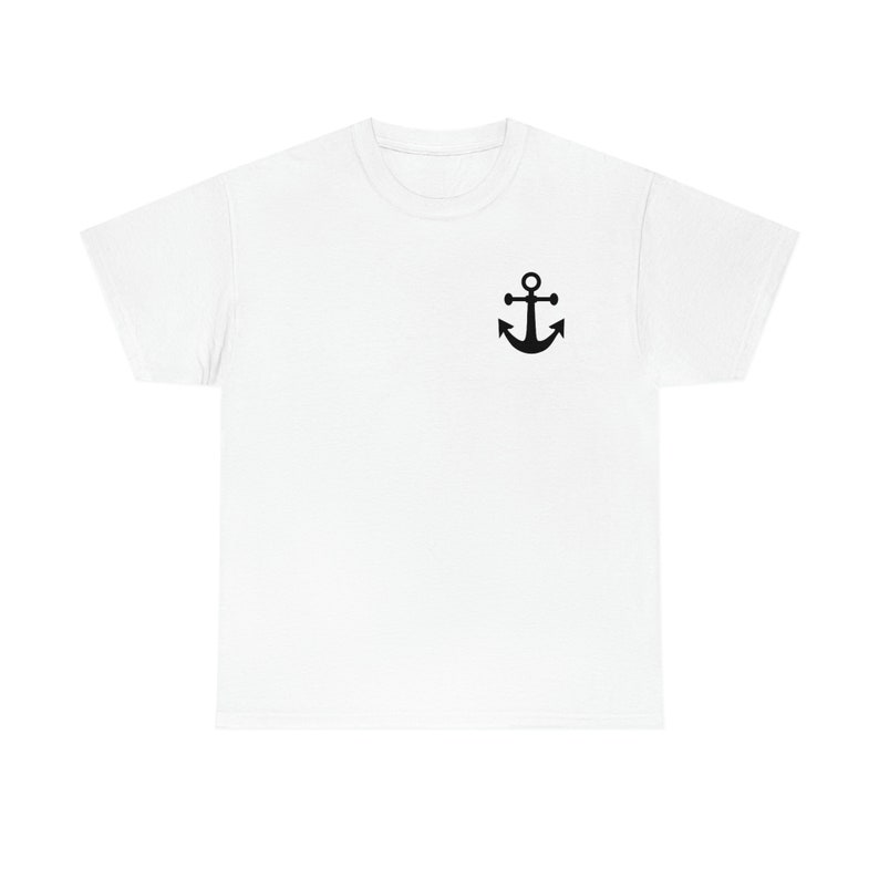 Anchor T-shirt, Anchor Shirt, Nautical Shirt, Beach Shirt, Gift for ...