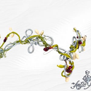 Fairy Tiara, Elfenkranz, Tiara, Diadem, Elfenkrone, Elven Tiara, Fantasy Stirnschmuck