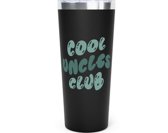 Cool Uncle Club Tumbler, 22 oz Tumbler voor oom, nieuw oom cadeau-idee, broer kerstverjaardag Vaderdag aanwezig Zwangerschapsaankondiging
