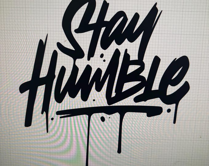 Humble vinyl vehicle window decal