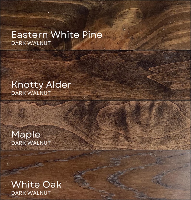 The Woodhills Wood & Finish Samples – Try Before You Buy - Etsy