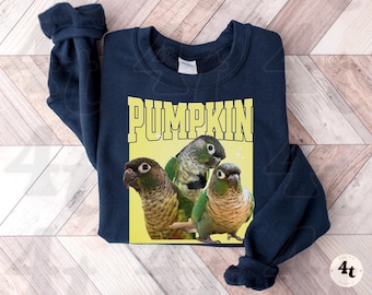 Custom Parrot Crewneck Sweater: Bird Lover Gift