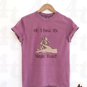 The Magic Touch Shirt, BG3 Gale Baldurs Tshirt,  Gale BG3 Gift, RPG Fan Gift,  Unisex Gamer Shirt, Gamer Gift, Retro T-shirt, Trendy T-Shirt