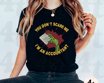 Halloween Accountant, Accountant Gift Shirt for Men and Women, Accounting Shirt, Accountant Gift, Funny CPA Tee, Accountant Halloween Gag