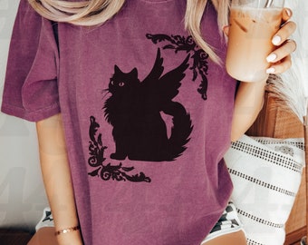 Gale's Tressym Shirt, BG3 Gale Baldurs Tshirt,  Gale BG3 Gift, RPG Fan Gift,  Unisex Gamer Shirt, Gamer Gift, Retro T-shirt, Trendy T-Shirt