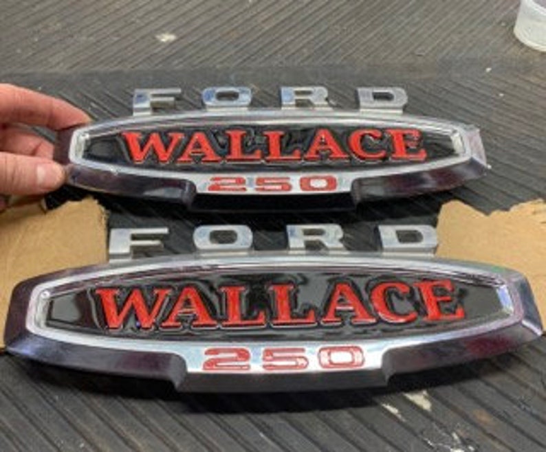 Custom Ford Fender Emblems Etsy