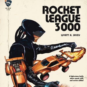 Rocket League 3000 Vintage Print