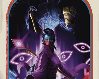 May include: A book cover with a purple and blue illustration of a woman holding a staff with a glowing orb. The title of the book is "Fist of the Watcher" and the author is "G. Head". The book is part of a series called "Choose Your Own Ascension".