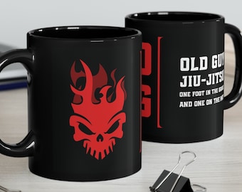 BJJ Kaffeebecher: BJJI Geschenk für Mann