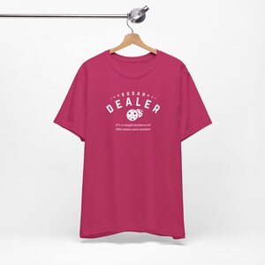 Lustiges Girl Scout Cookie T-Shirt: Zuckerhändler Unisex T-Shirt Bild 8