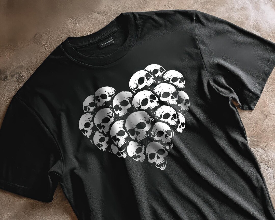 トップス rare 2011ss Roen NO WAR Skull Heart Tee Skull Heart Tee | Heart Made of Skulls Shirt - Etsy