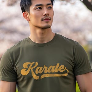 Karate Unisex T-Shirt, Martial Arts Shirt, Fitness Apparel, Gifts for Karate Lovers, Sportswear for Active Lifestyle