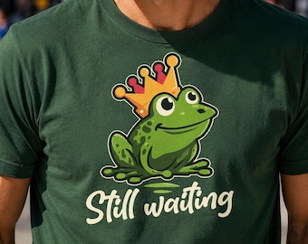 Camiseta del Príncipe Rana, Camiseta de Corona de Cuento de Hadas, Camiseta unisex de Jersey de la Princesa Rana