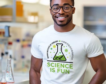 Funny Science is Fun Unisex Cotton Tee | Science Lover Gift