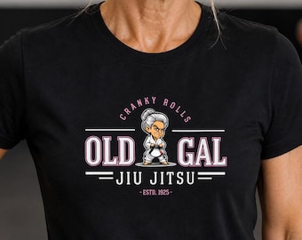 Koszulka Old Gal Jiu-Jitsu: prezent dla kobiet BJJ
