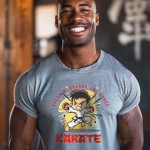 Funny Karate Tshirt, fun martial art tee, Karate lover gift