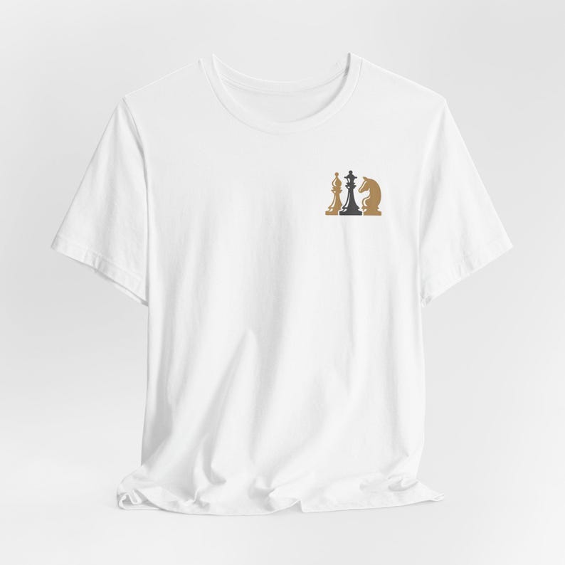 Brazilian Jiu-Jitsu Chess Shirt, Move Like the Queen You Are, BJJ Strategy Tee, Grapplers image 3
