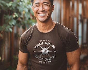 Mongol Warrior TShirt Genghis Khan T-Shirt for Mongolian Gift Idea Shirt for Funny Tee History lover tshirt History Tee