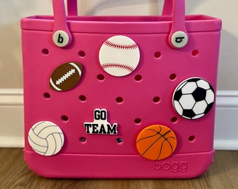 Sport Themed Bogg Bag Charms