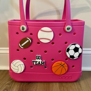 Sport Themed Bogg Bag Charms image 1