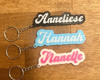 Custom Name Keychain