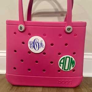 Custom Monogram Bogg Bag Charms