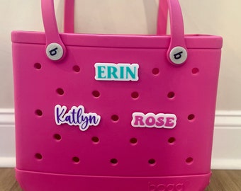 Custom Name Bogg Bag Charms