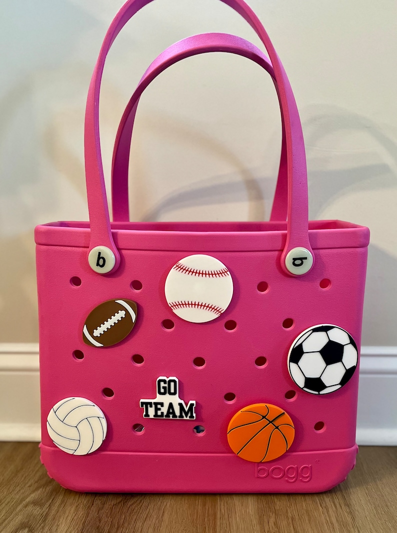 Sport Themed Bogg Bag Charms image 1