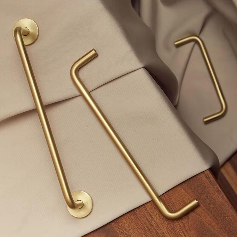 Brass Drawer & Cabinet Pulls – Modern Design – Sleek Hardware for ...