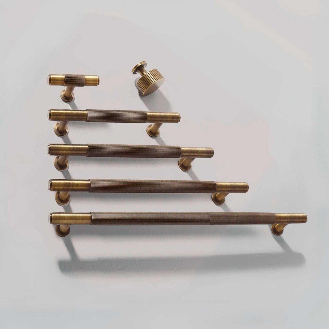Aged Brass Drawer Pulls, Cabinet Handles & Knobs – Vintage Hardware for ...
