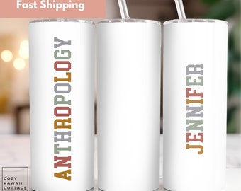 anthropology tumbler, anthropology cup, anthropology graduation gift, anthropology major, 20 oz Tumbler