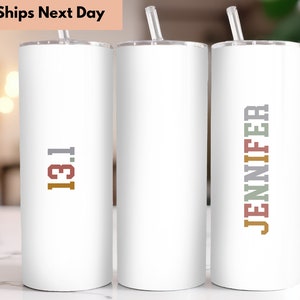 Marathon Map 20 oz Insulated Tumbler