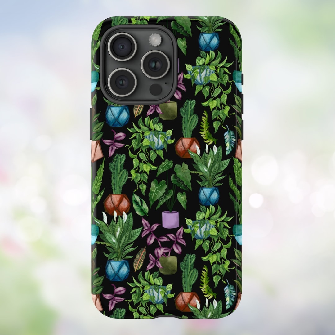 Plant Phone Case iPhone 15 Green Case for Samsung Galaxy S23 Plant