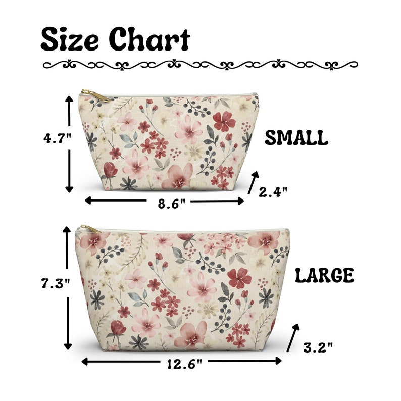 WILDFLOWER - PINK POUCH ( Set of 3 ) main image 1