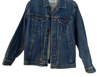Vintage 70s Levi's Type 3 Denim Trucker Jacket SIZE 36 - Etsy