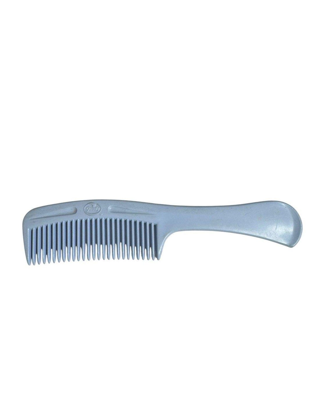Goody Light Blue Shell Comb 8.5 Inch Handle Plastic Hair Vintage - Etsy