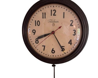 The Standard Electric Time Co. Springfield Mass. - Vintage