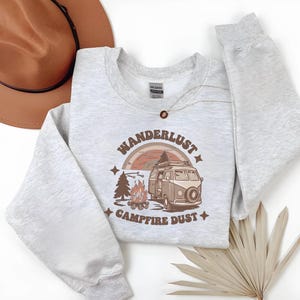 Gemütliches Wander-Sweatshirt Naturliebhaber Rundhalsausschnitt