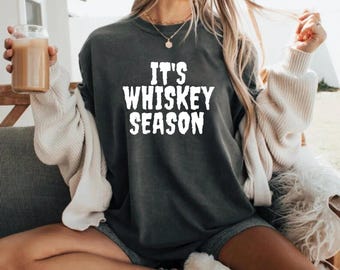 Whiskey Season Shirt: Garment-Dyed Ring-Spun Cotton Tee