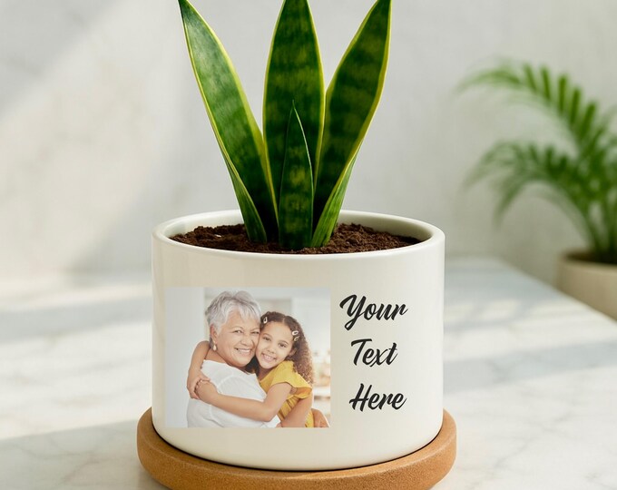 Wedding Gift Personalized Plant Pot, Custom Anniversary Gift for Her ...
