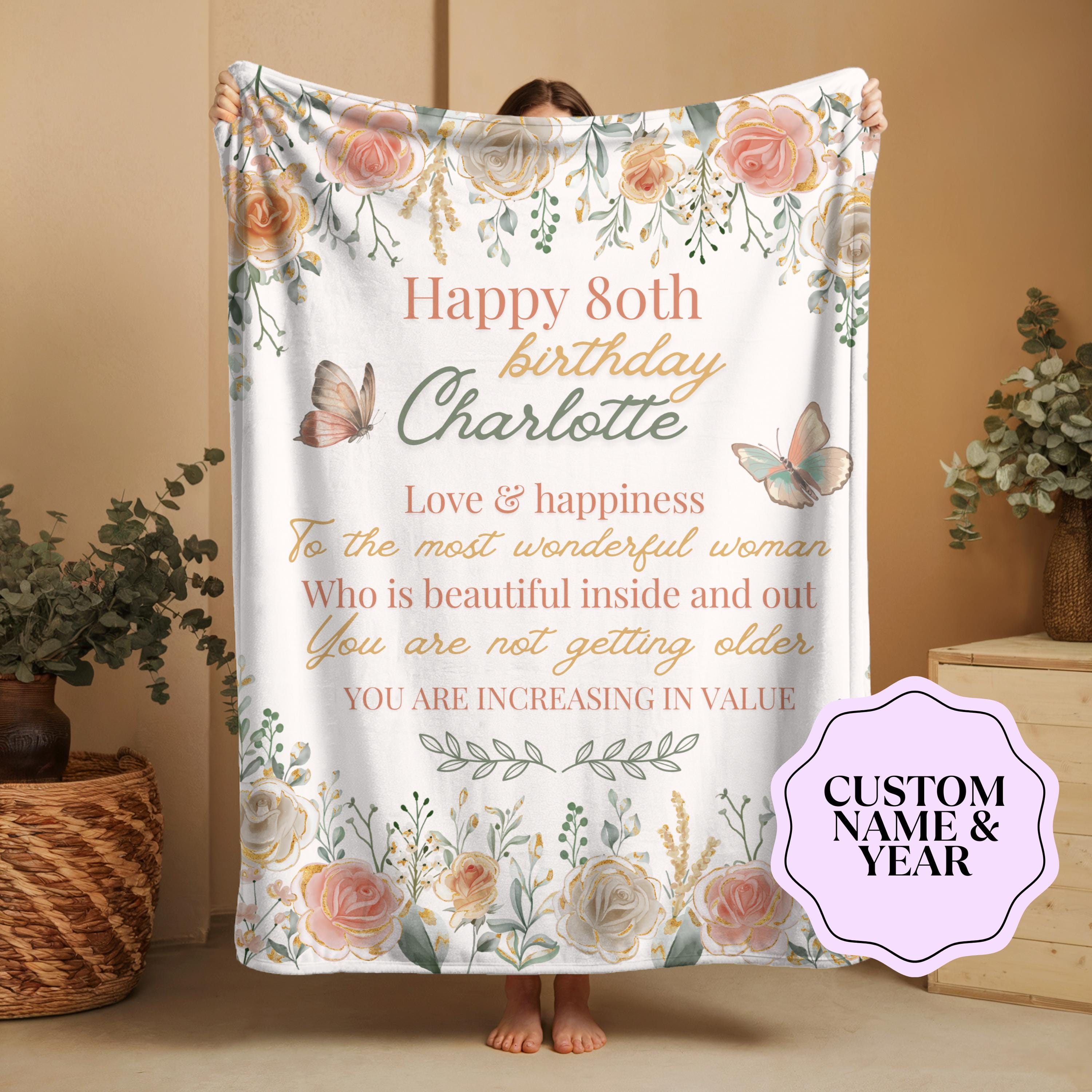 80th Birthday Birthday Gift For 89 Year Old Woman Gift For 85 Year