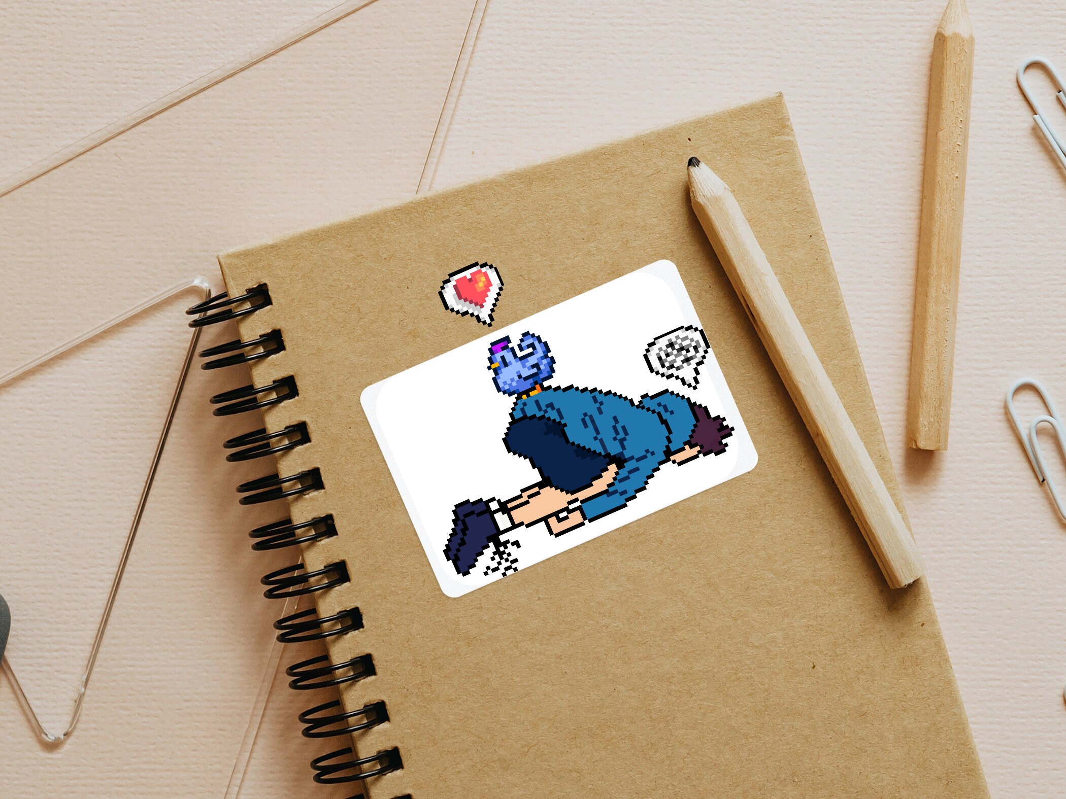 Shane Stardew Valley Sticker, Design, Download, Blue Chicken, Love ...