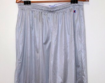 Vintage Champion silver athletic shorts