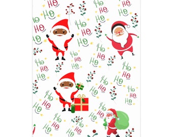 Santa Christmas Wrapping Paper