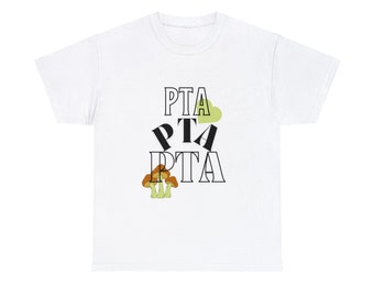 Tee-shirt PTA en coton lourd unisexe
