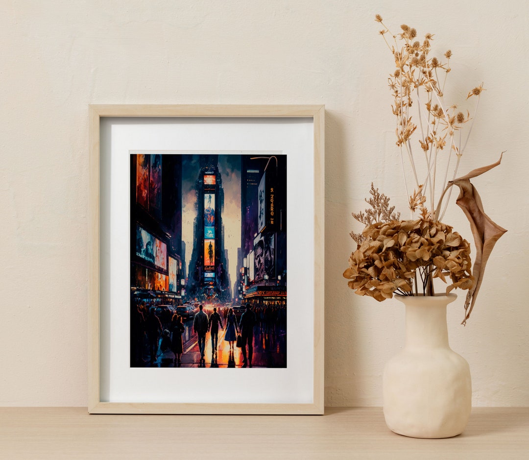 Buy New York Times Square New York USA Printable Wall Art for Home