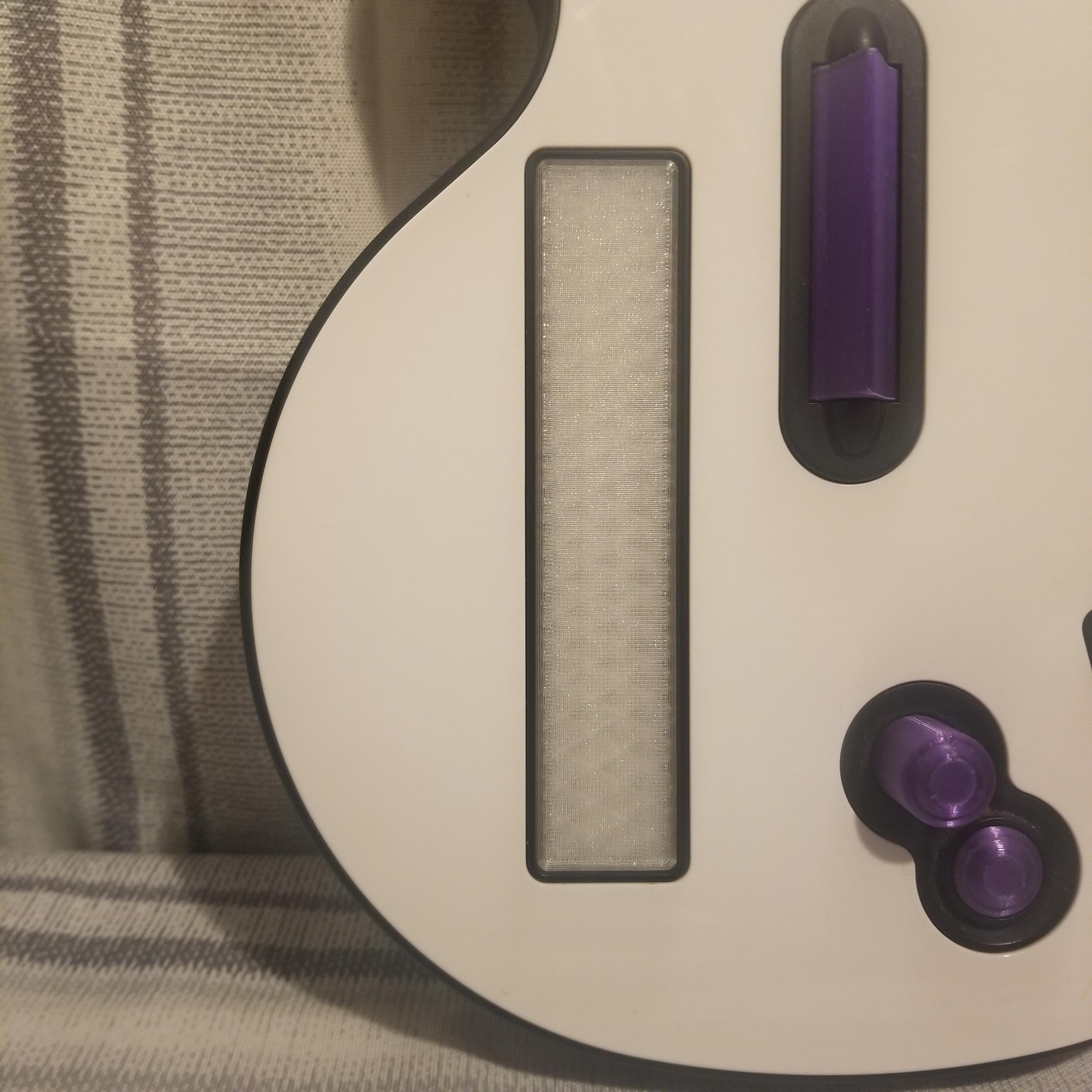 Wiimote Slot Top Cover Only for Les Paul, World Tour, GH5 Guitar